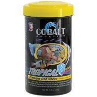 Cobalt Aquatics Tropical Flakes Premium Fish Food