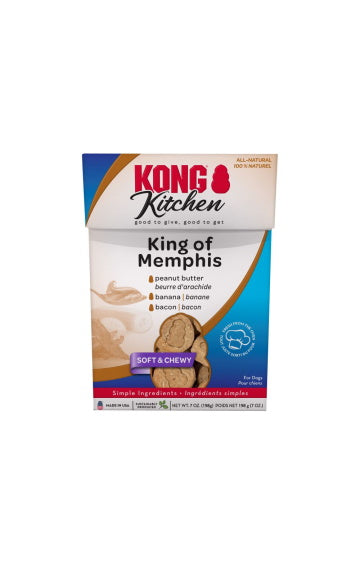 KONG Kitchen Soft & Chewy King of Memphis