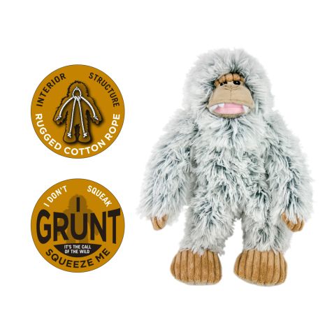 Tall Tails Yeti with Squeaker 14"