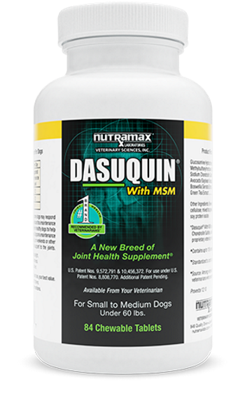 DASUQUIN With MSM Chewable Tablets Small To Medium Dogs
