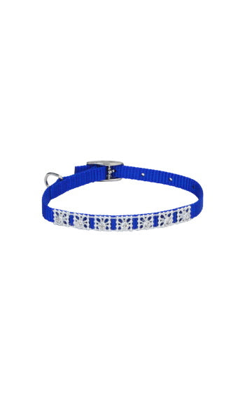 Coastal Lil Pals Jeweled Nylon Collar