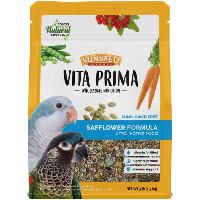 Sunseed Vita Prima Safflower Formula Small Parrot Food