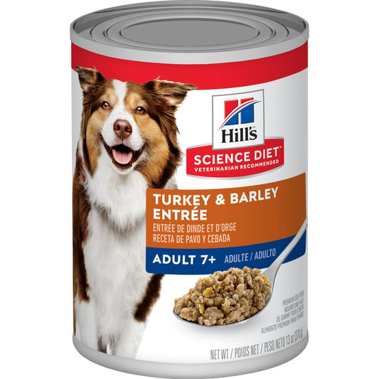 Hill's Science Diet Adult 7+ Turkey & Barley Entrée