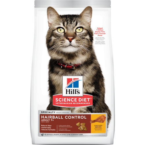 Hill's Science Diet Adult (7+) Hairball Control Cat Food