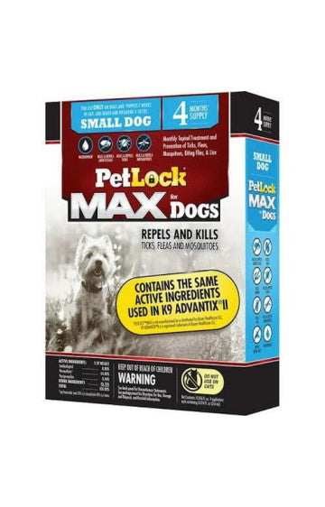 PetLock MAX Small Dog - 4 Count