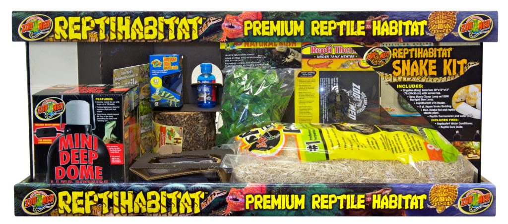Zoo Med ReptiHabitat 20 Gallon Snake Kit