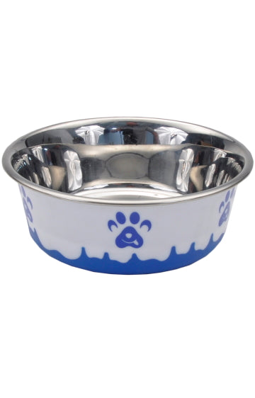 Coastal Pet Maslow Design Non-Skid Paw Design Dog Bowls, 54 oz