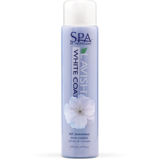 SPA BY TROPICLEAN WHITE COAT SHAMPOO FOR PETS