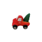 Tall Tails Red Truck With Tree 8"