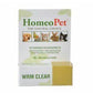 HomeoPet WRM Clear Dog, Cat, Bird & Small Animal Supplement, 450 drops