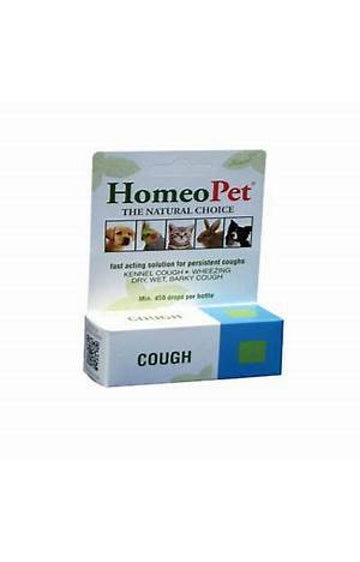 HomeoPet Cough Dog, Cat, Bird & Small Animal Supplement, 450 drops