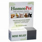 HomeoPet Nose Relief Dog, Cat, Bird & Small Animal Supplement, 450 drops