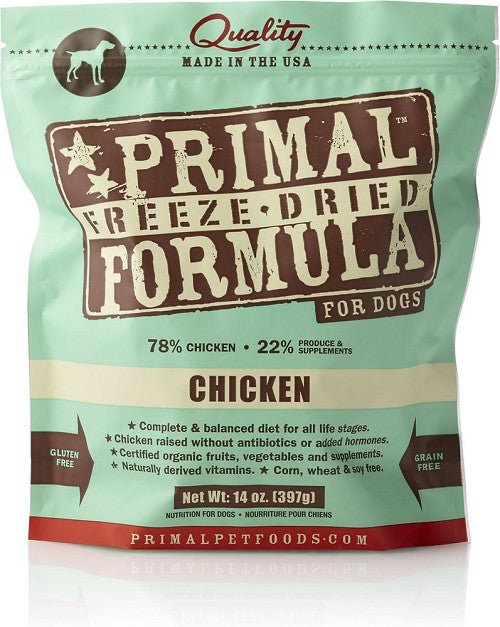 Primal Chicken Formula Nuggets Freeze-Dried Dog Food
