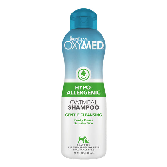 TROPICLEAN OXYMED HYPOALLERGENIC OATMEAL SHAMPOO FOR PETS