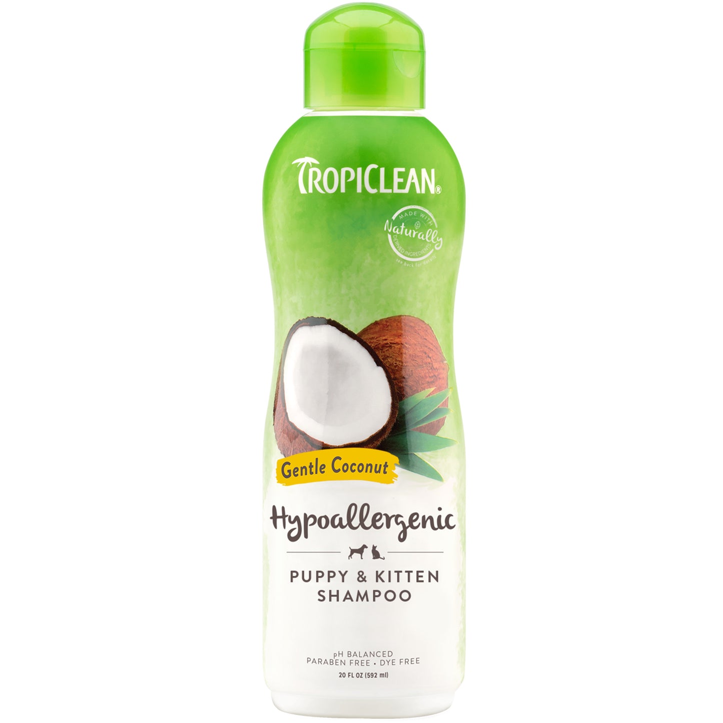Tropiclean Gentle Coconut Hypo-Allergenic Shampoo For Puppies & Kittens