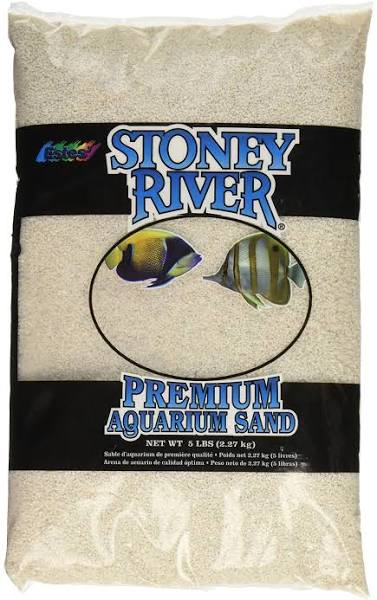 Estes' Stoney River Premium Aquarium Sand - 5 lb